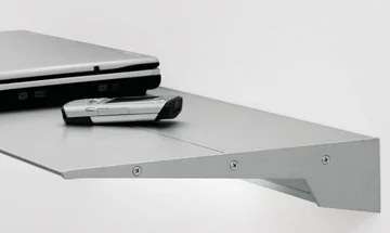 Regalsystem – in Aluminium eloxiert
